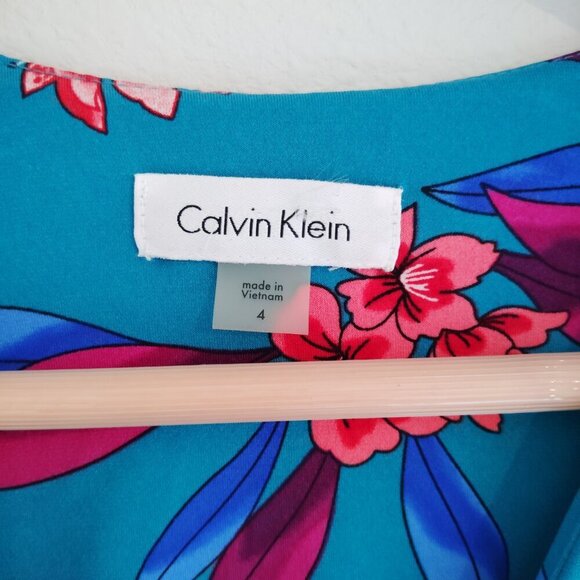 Calvin Klein Wrap dress size 4 - Picture 3 of 6
